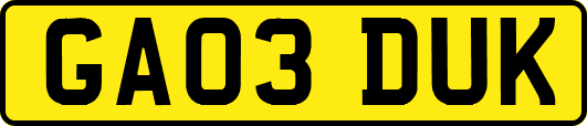 GA03DUK