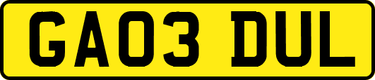 GA03DUL