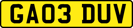 GA03DUV