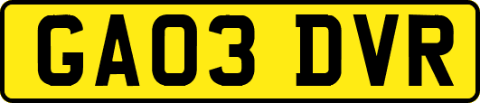 GA03DVR