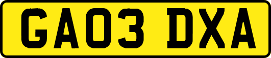 GA03DXA