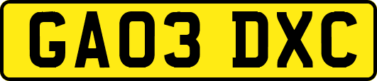 GA03DXC