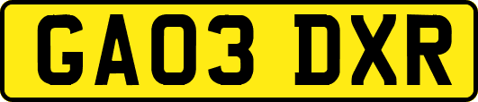 GA03DXR