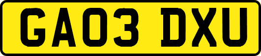 GA03DXU
