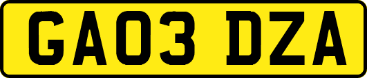 GA03DZA