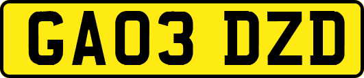 GA03DZD