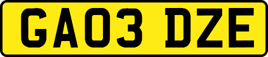 GA03DZE