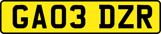 GA03DZR
