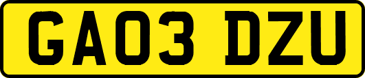 GA03DZU