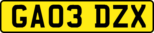 GA03DZX