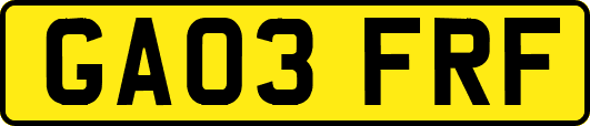 GA03FRF