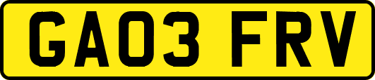 GA03FRV