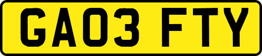 GA03FTY