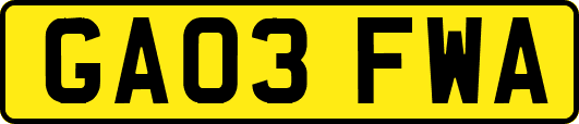 GA03FWA