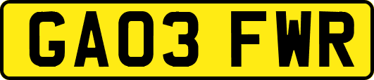 GA03FWR