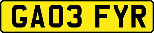 GA03FYR
