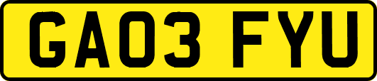 GA03FYU
