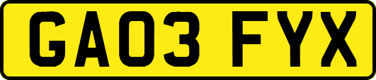GA03FYX