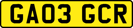 GA03GCR