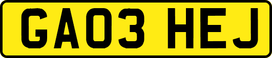 GA03HEJ