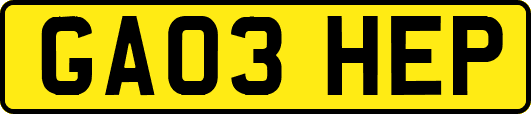 GA03HEP