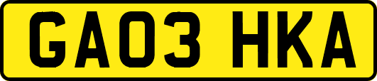 GA03HKA