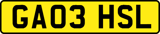 GA03HSL
