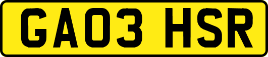 GA03HSR