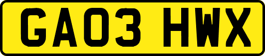 GA03HWX