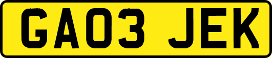 GA03JEK