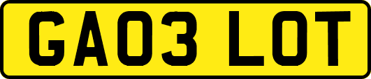 GA03LOT