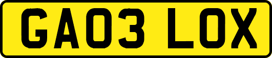 GA03LOX