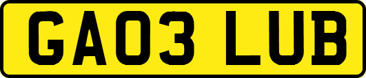 GA03LUB