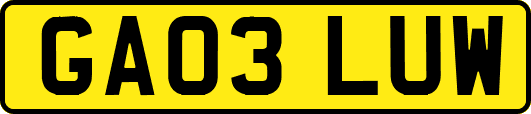GA03LUW