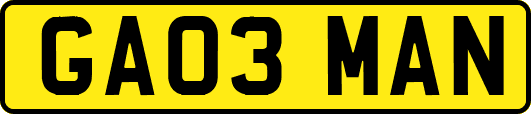 GA03MAN