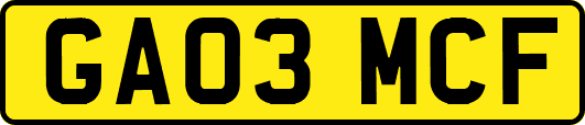 GA03MCF