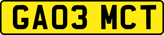 GA03MCT