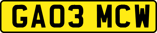GA03MCW