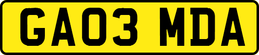 GA03MDA