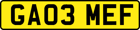 GA03MEF