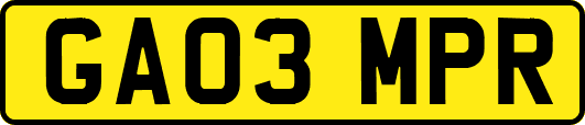 GA03MPR