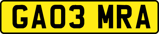 GA03MRA