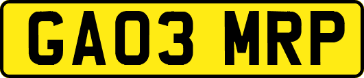 GA03MRP