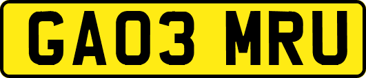 GA03MRU