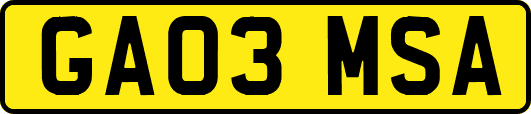 GA03MSA