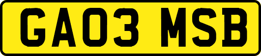 GA03MSB