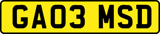 GA03MSD