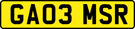 GA03MSR
