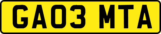 GA03MTA