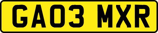 GA03MXR
